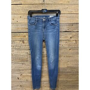 Women's TRF Denim Zara‎ Skinny Denim Blue Jeans Size EUR 36